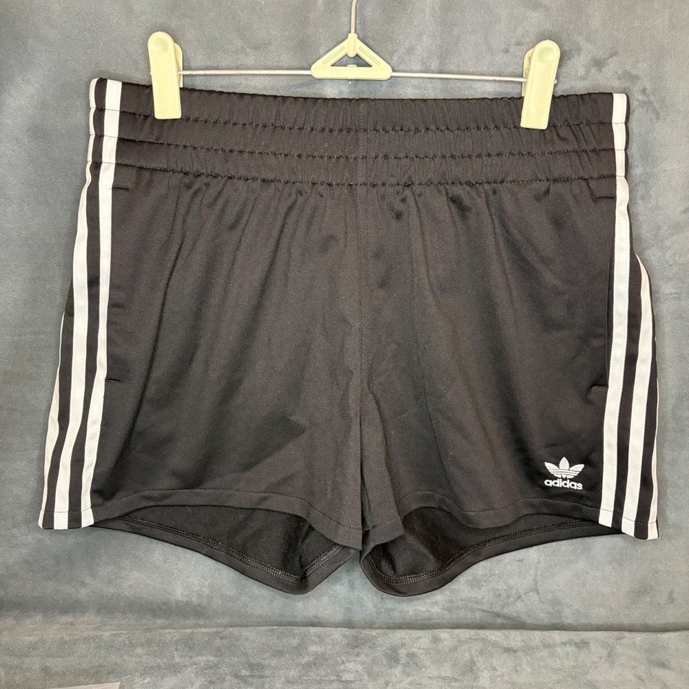 Adidas three stripe running short size medium women's